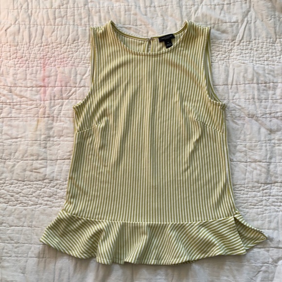 Ann Taylor Factory Ruffle Tank Top - Picture 2 of 5